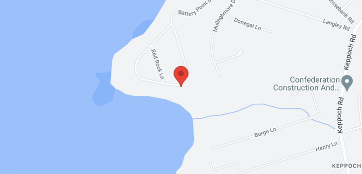 map of 80 Battery Point Drive